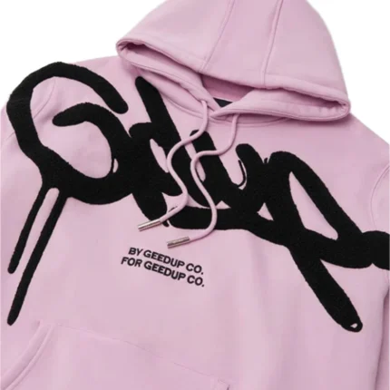 GEEDUP Handstyle Hoodie “Lavender Black”