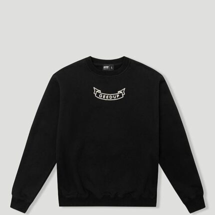 Geedup G/PFK Script Crewneck Black