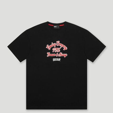 Geedup Company T-Shirt Black/Red