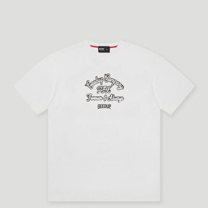 Geedup Company T-Shirt White/Navy