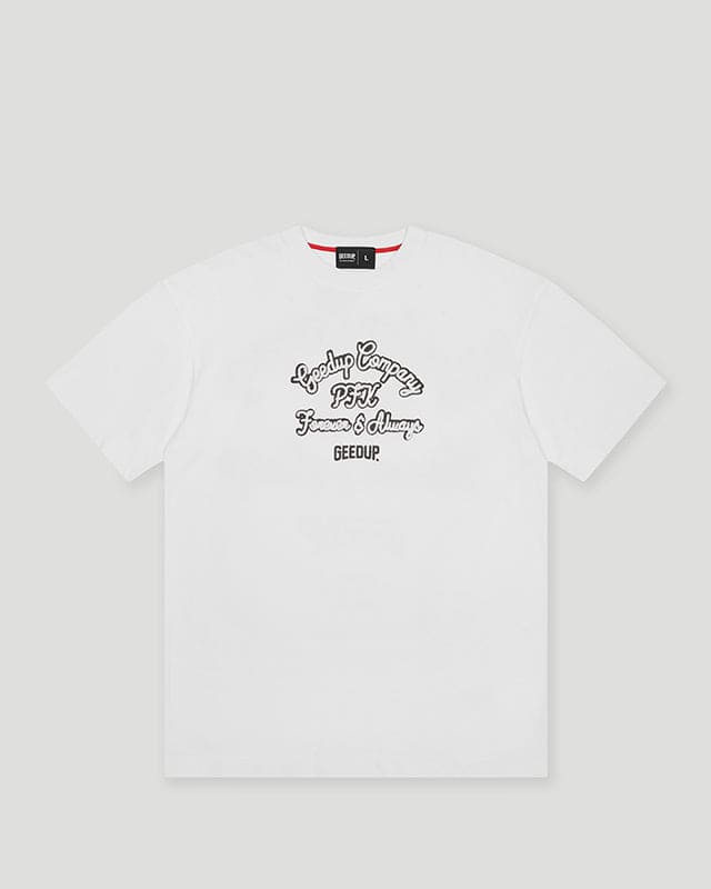 Geedup Company T-Shirt White/Navy Geedup Company T-Shirt White/Navy