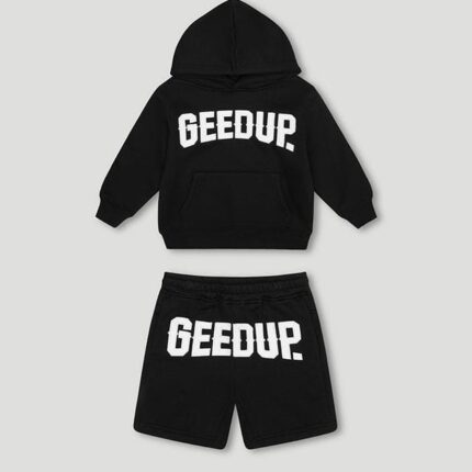 Geedup Cities KidsTracksuit Black/White