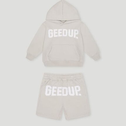 Geedup Cities KidsTracksuit Grey/White