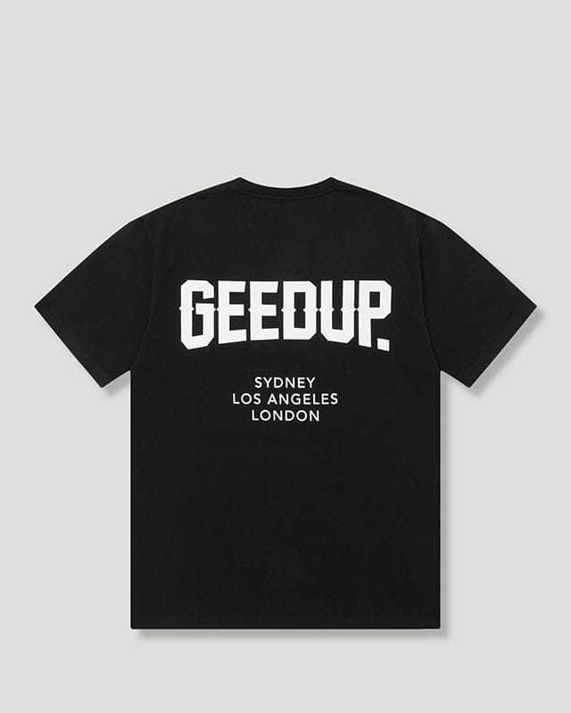 Geedup City T-Shirt Black/White Geedup City T-Shirt Black/White