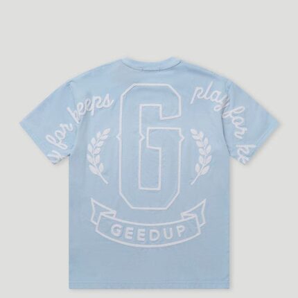 Geedup G PFK T-Shirt Cool Blue/White