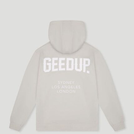 Geedup Cities Hoodie Grey/White