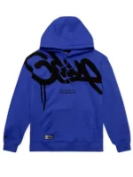 Geedup Handstyle Hoodie Blue Color