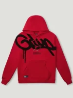 Geedup Handstyle Hoodie Red & Black