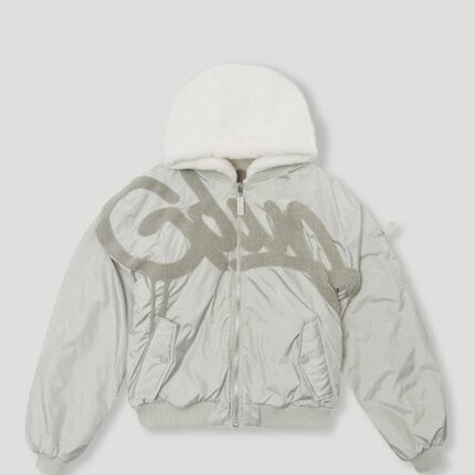 Geedup Handstyle/Team Logo Bomber Grey/White