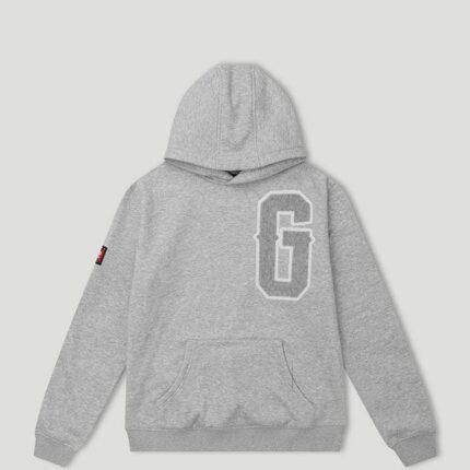 Geedup O/S G Hoodie Grey Marle