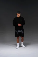 Geedup Handstyle Cargo Short Black/Grey