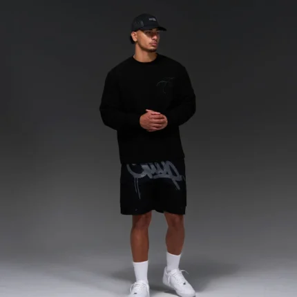 Geedup Handstyle Cargo Short Black/Grey