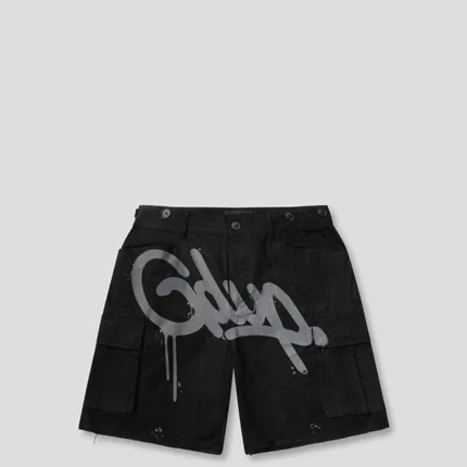 Geedup Handstyle Cargo Short Black/Grey
